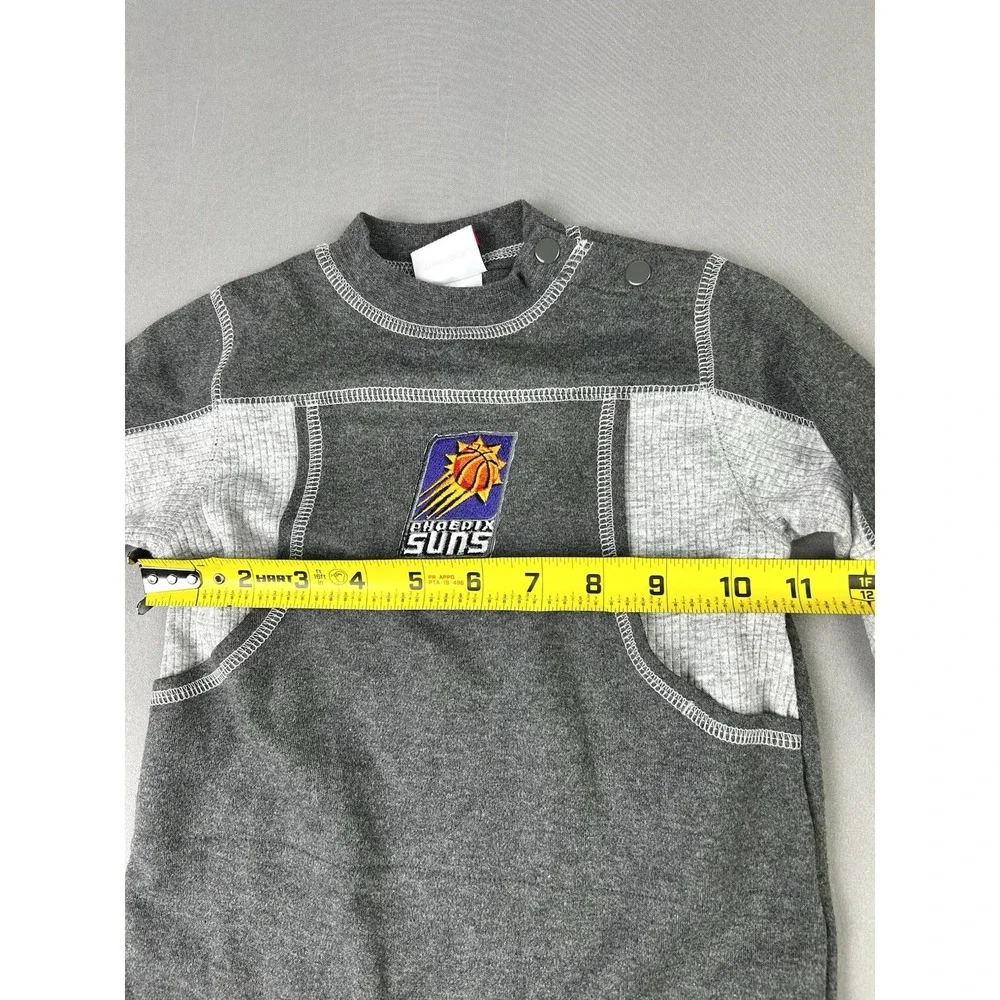 Phoenix Suns Baby 6-9‎ Months NBA Store Long Sleeve Bodysuit NEW With Tags